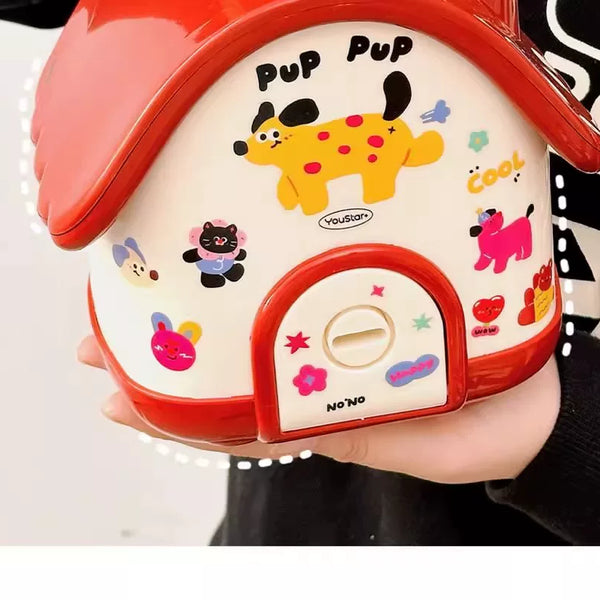 Whimsical Cottage Money Bank