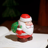 Hand-Carved Wooden Christmas Character Ornaments FantastiKurios