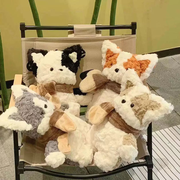 Soft Scarf Puppy Plush Toy