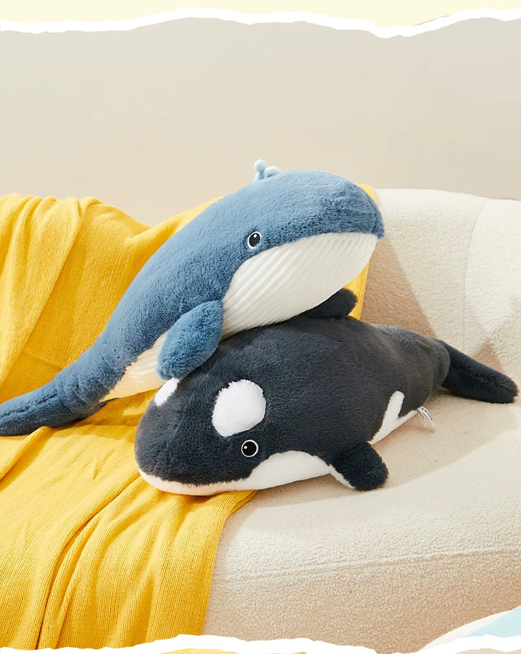 Soft Ocean Animal Plush Pillow