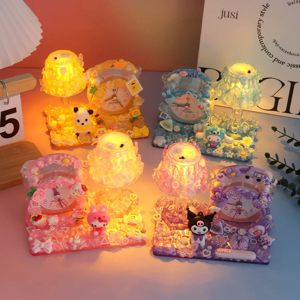 DIY Cream Glue Alarm Clock & Night Light Kit