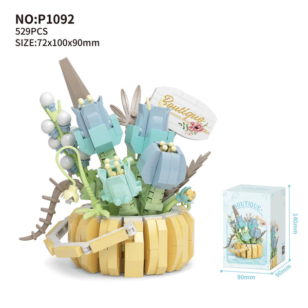 DIY Flower Basket Building Kit