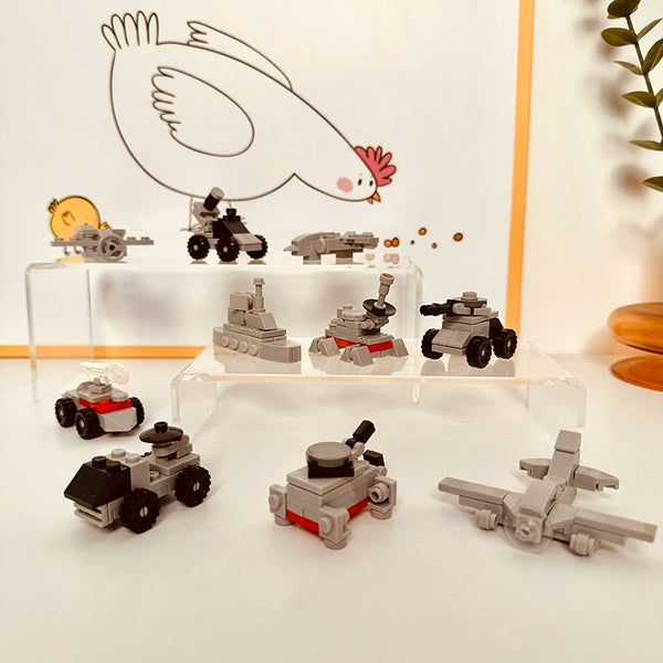 Miniature Building Block Collection (10-Pack)