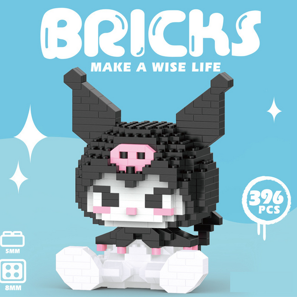Cute Cartoon Micro Building Block Kit