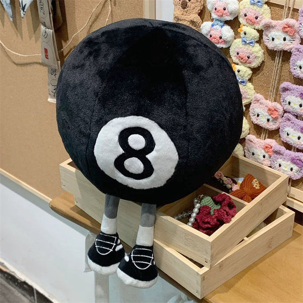 Smiling Sports Ball Plush with Legs