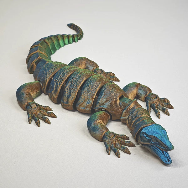 Articulated Komodo Dragon Figure (30cm)