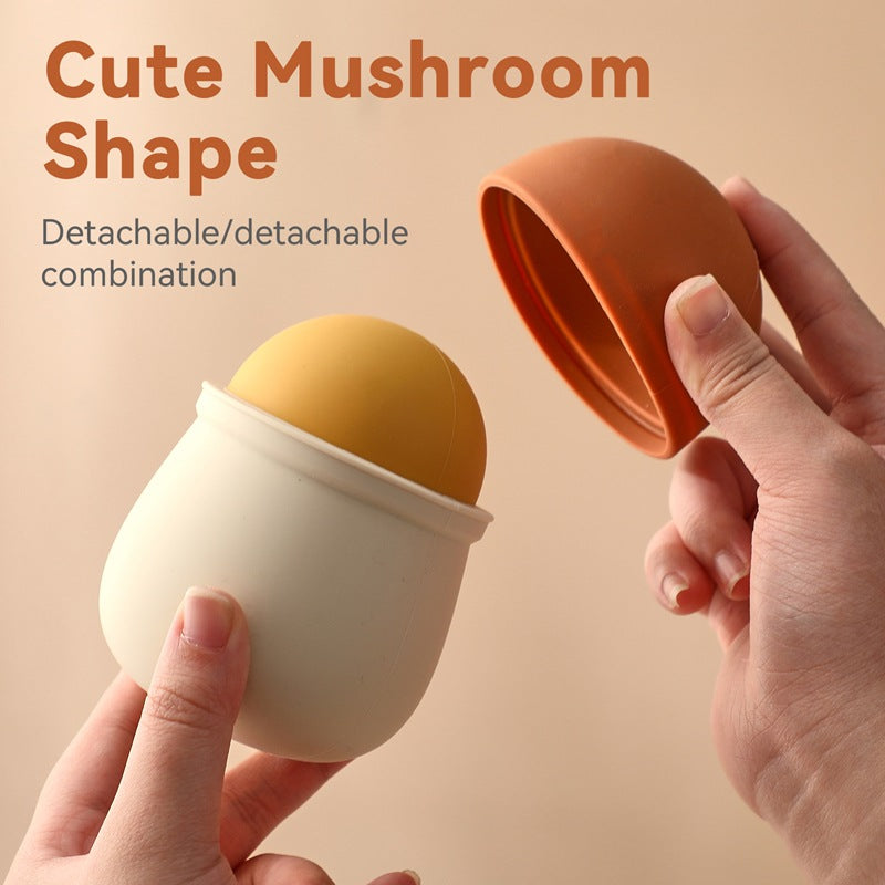 Woodland Nesting Mushrooms – 4-Piece Silicone Stacking Toy