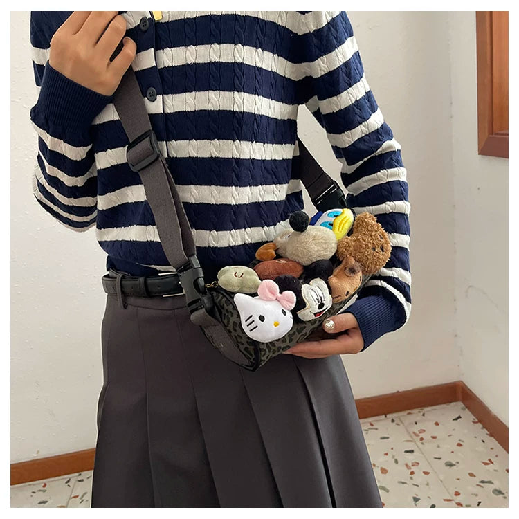 Little Bear Plush Crossbody Bag