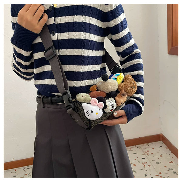 Little Bear Plush Crossbody Bag