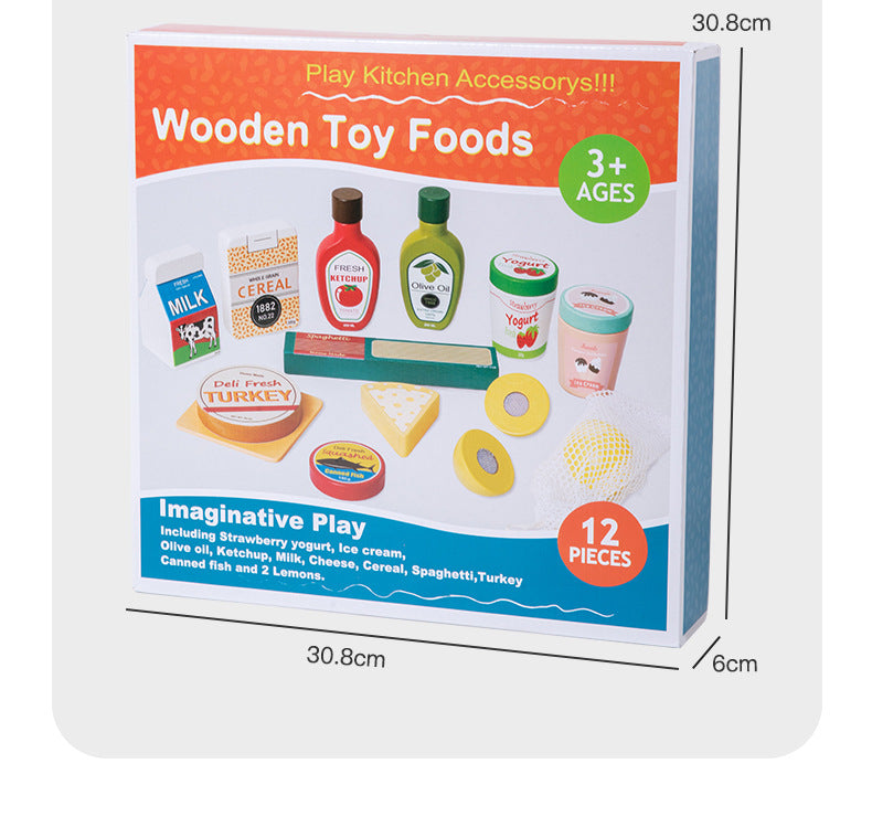 The "Weekly Shop" Wooden Pantry Set (12 Piece)