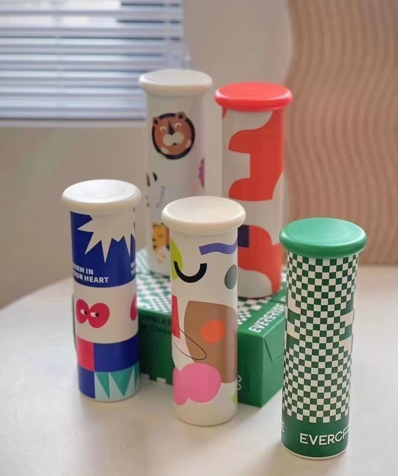 Mushroom Cap Insulated Mini Water Bottle