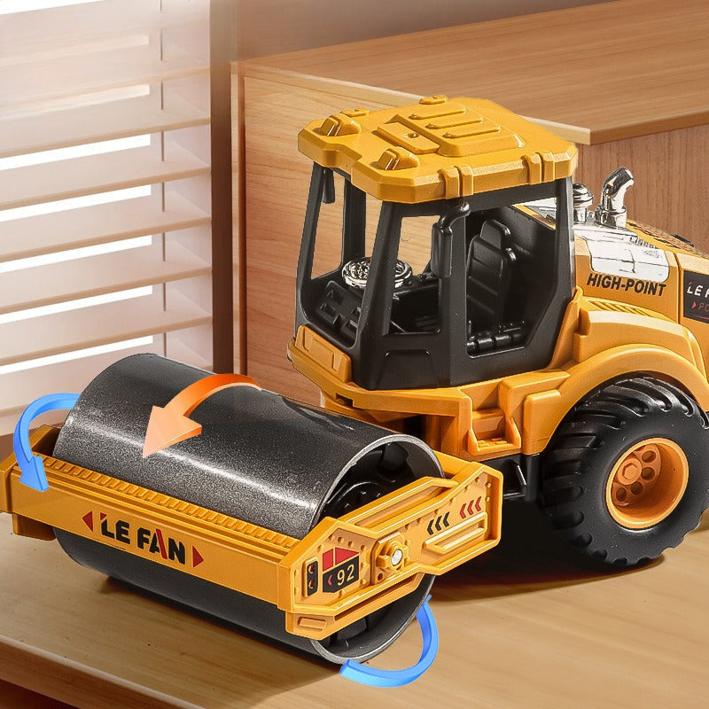 🏗️ The Mighty Inertia Steam Roller – Heavy-Duty Construction Toy Fantastik Curios
