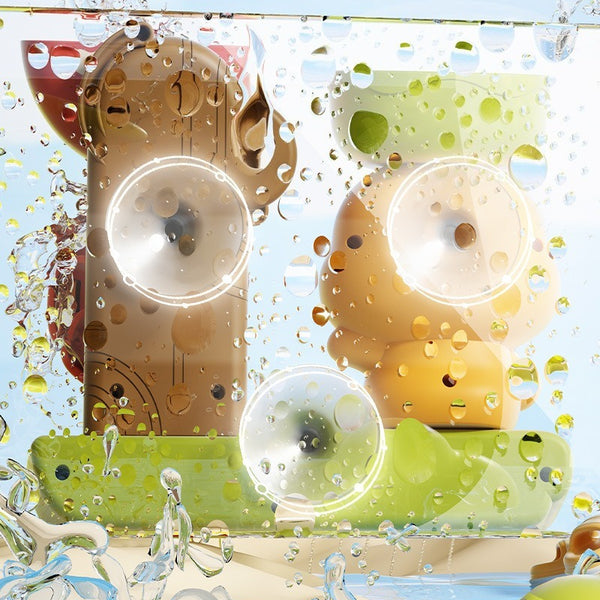 Animal Friends Bath Water Wheel Toy