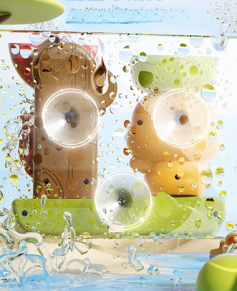 Animal Friends Bath Water Wheel Toy