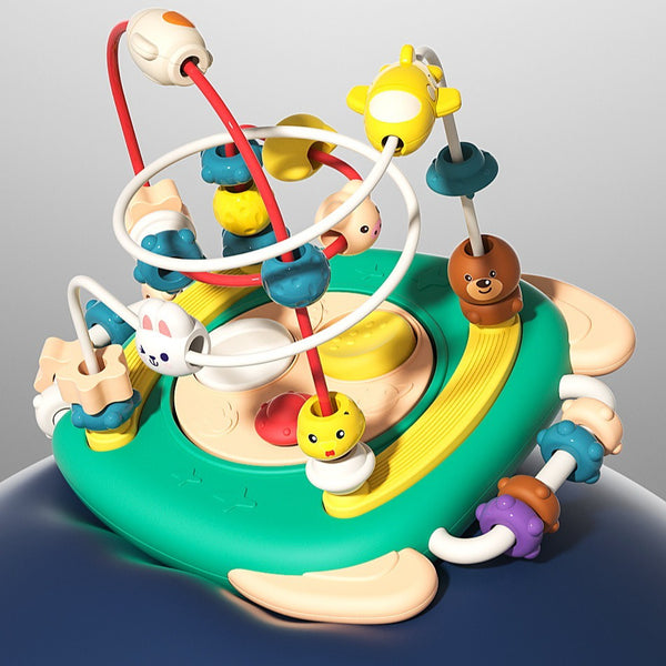 Infant & Toddler Rocket Bead Maze Activity Toy