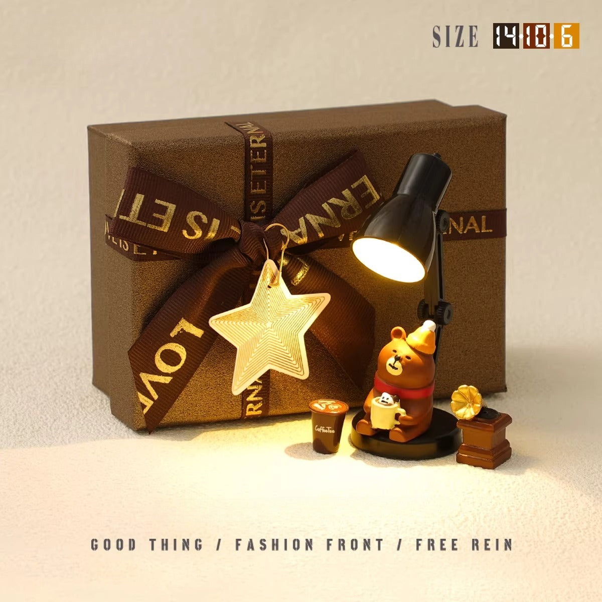 Product Title Miniature Coffee Shop Scene Night Light