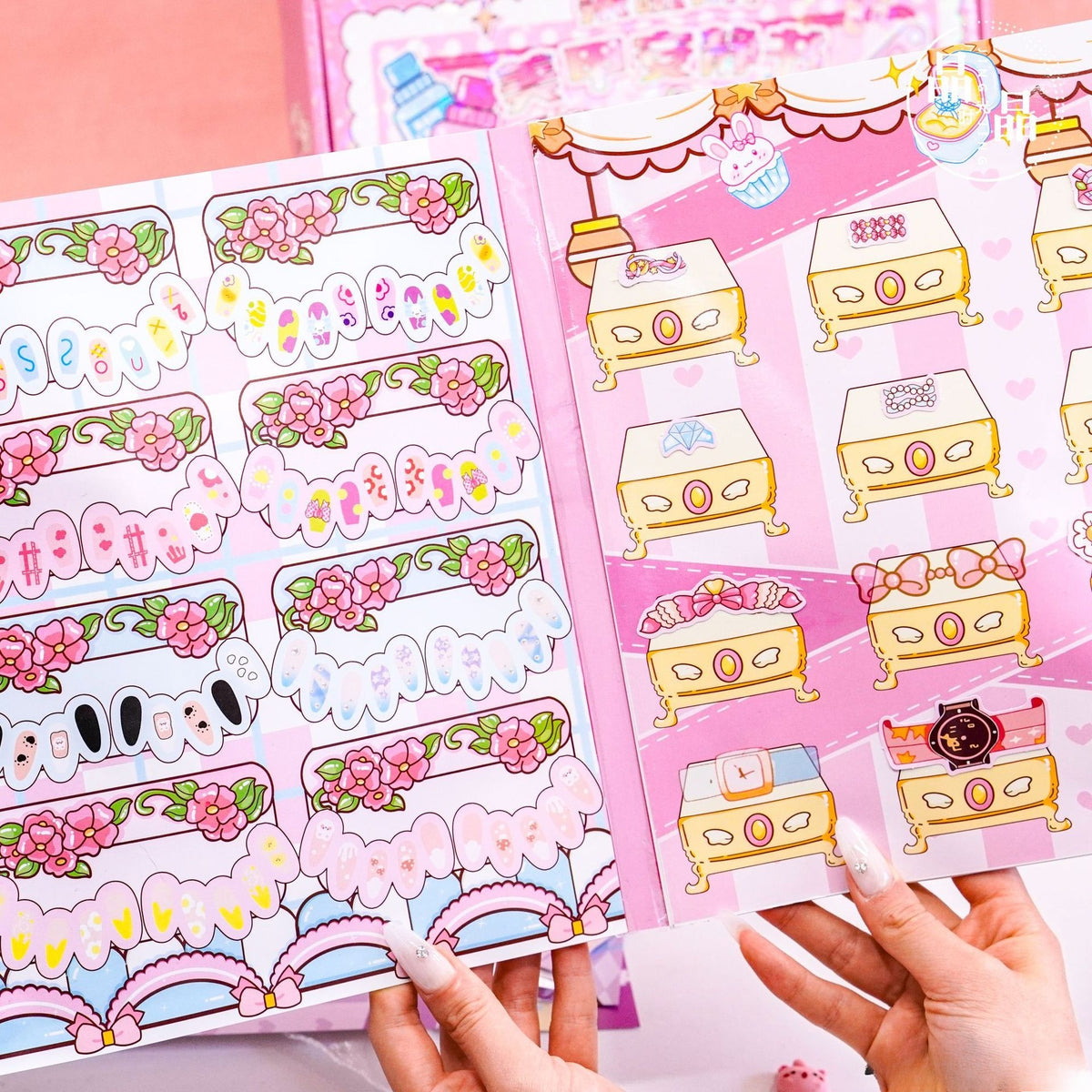 Handmade Nail Art Quiet Book Craft Kit