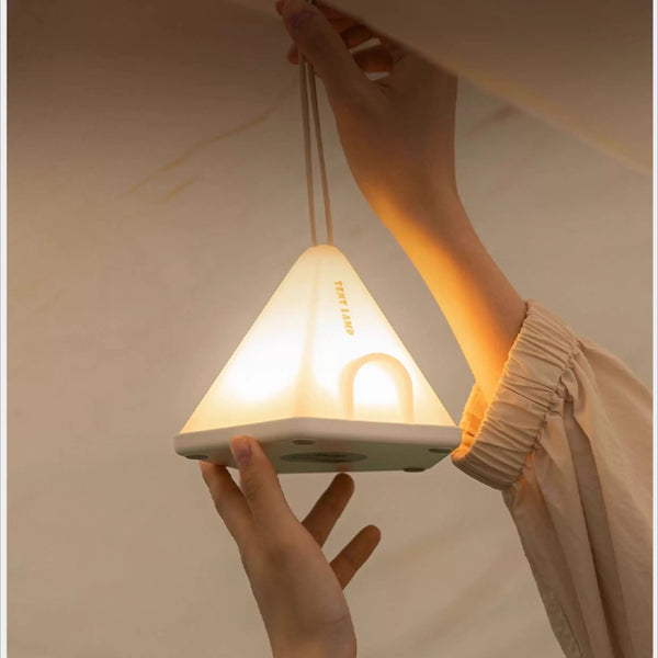 Portable Tent Style Night Light with Lanyard