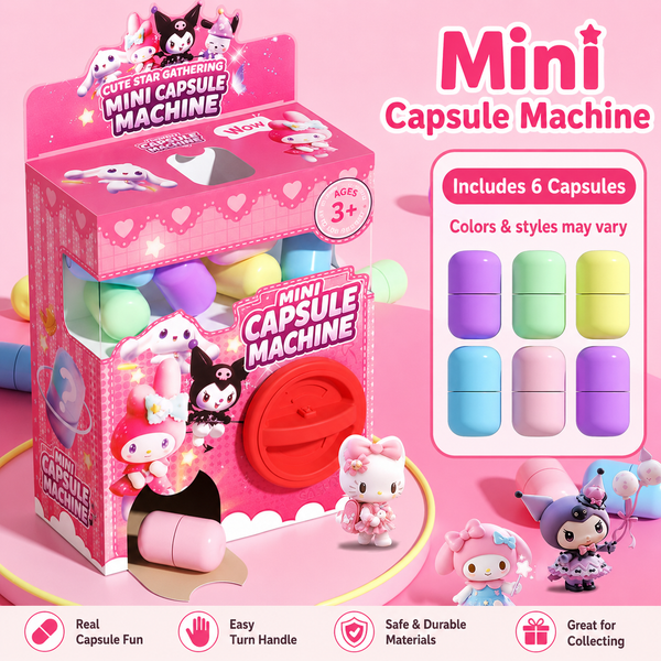 Sanrio Character Gashapon Machine: Twist for Surprise Eggs