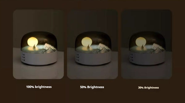 Three-Color Desktop Night Light and Ornament
