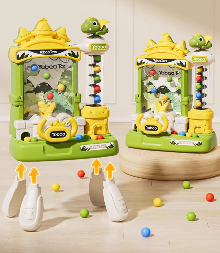 Dinosaur Castle Interactive Marble Catching Game
