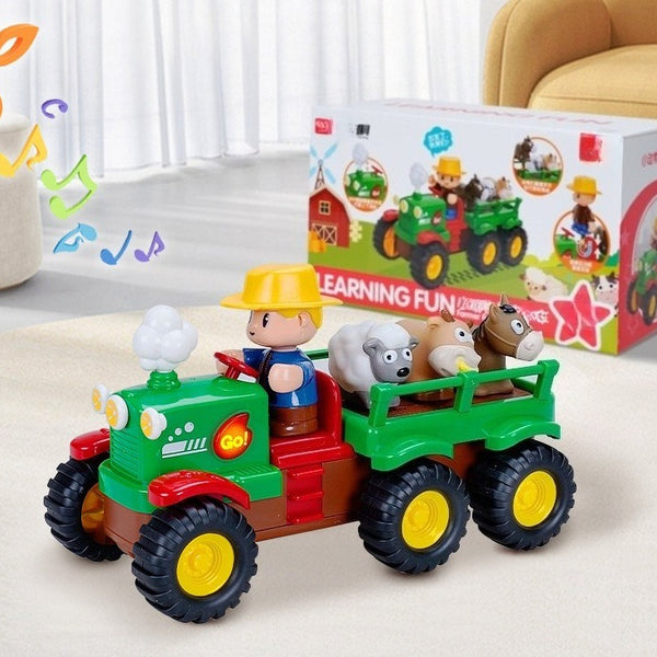 Remote Control Farmer Fun Truck with Animal Figures