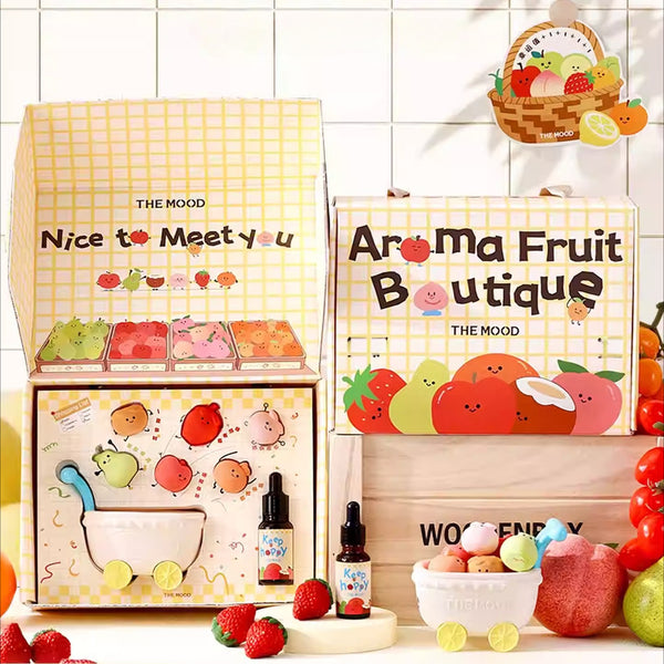 Fruit Market Plaster Diffuser Gift Set