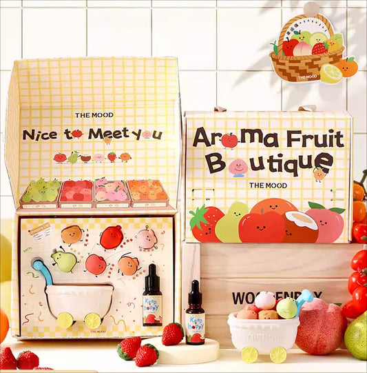Fruit Market Plaster Diffuser Gift Set