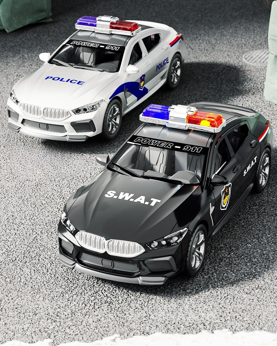 Simulated SWAT Police Car with Sound and Lights
