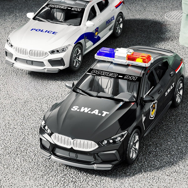 Simulated SWAT Police Car with Sound and Lights