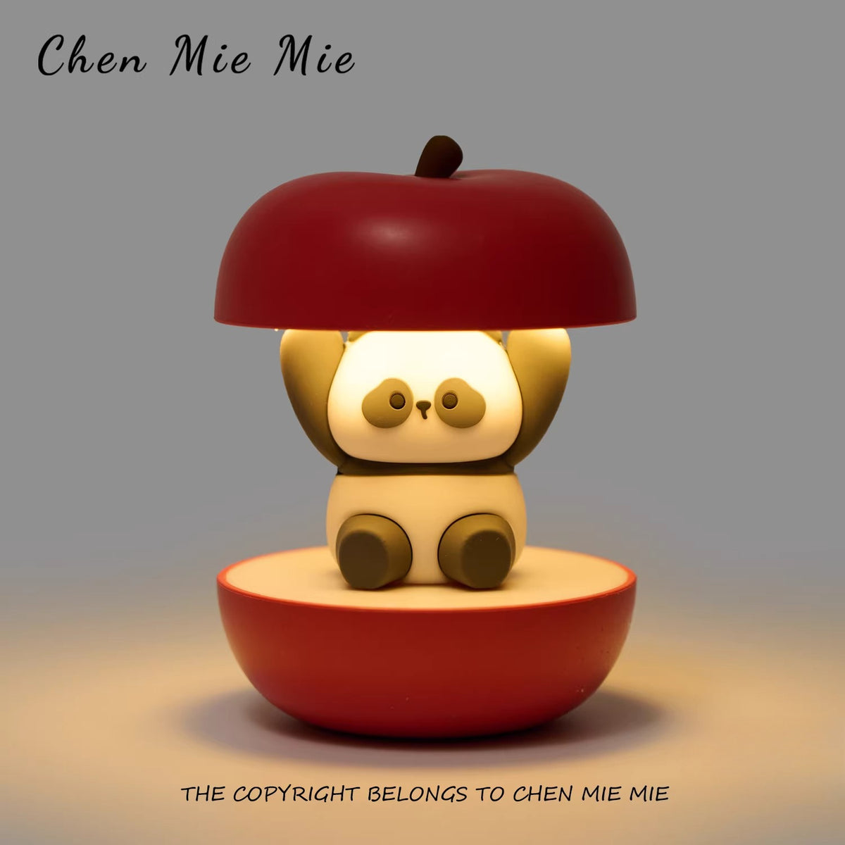 Apple Panda Night Light