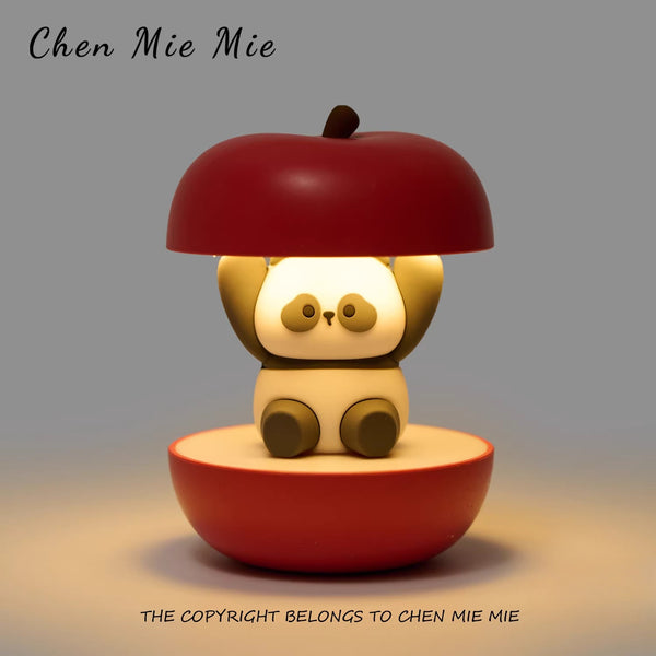 Apple Panda Night Light