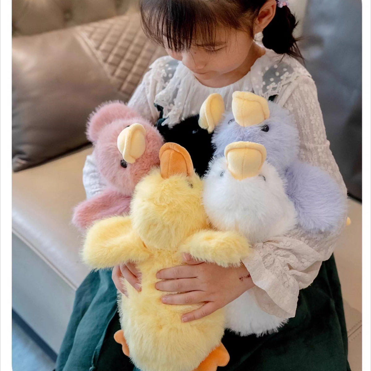 Plush Sitting Duckling Cuddle Toy
