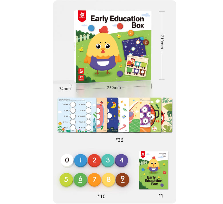 Pinwheel Montessori Early Education Box