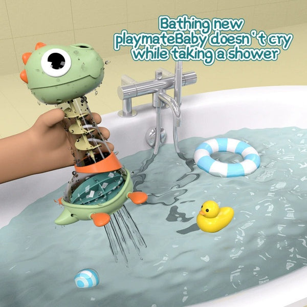 Dinosaur Spiral Water Flow Bath Toy