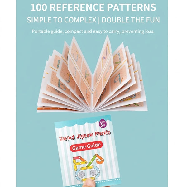 36-Peg Creative Shape and Structure Building Set