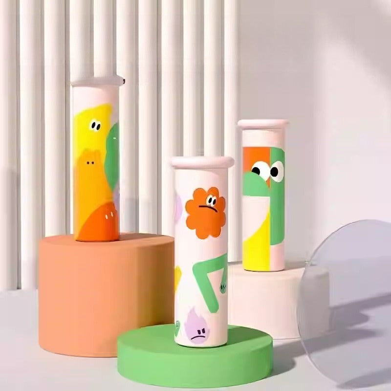 Mushroom Cap Insulated Mini Water Bottle