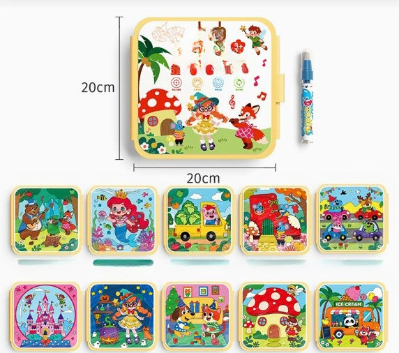 Reusable Water Drawing Book for Kids