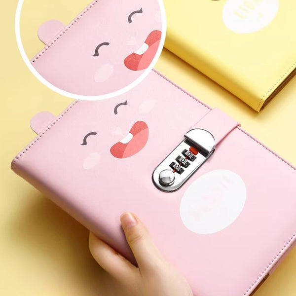 Minimalist A5 Locking Diary and Journal