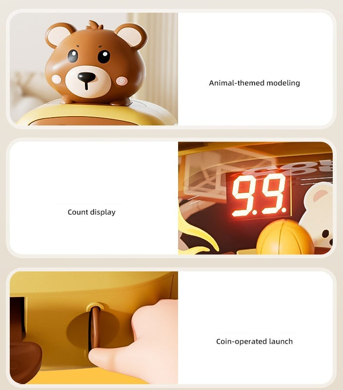 Bear Desktop Basketball Arcade Game