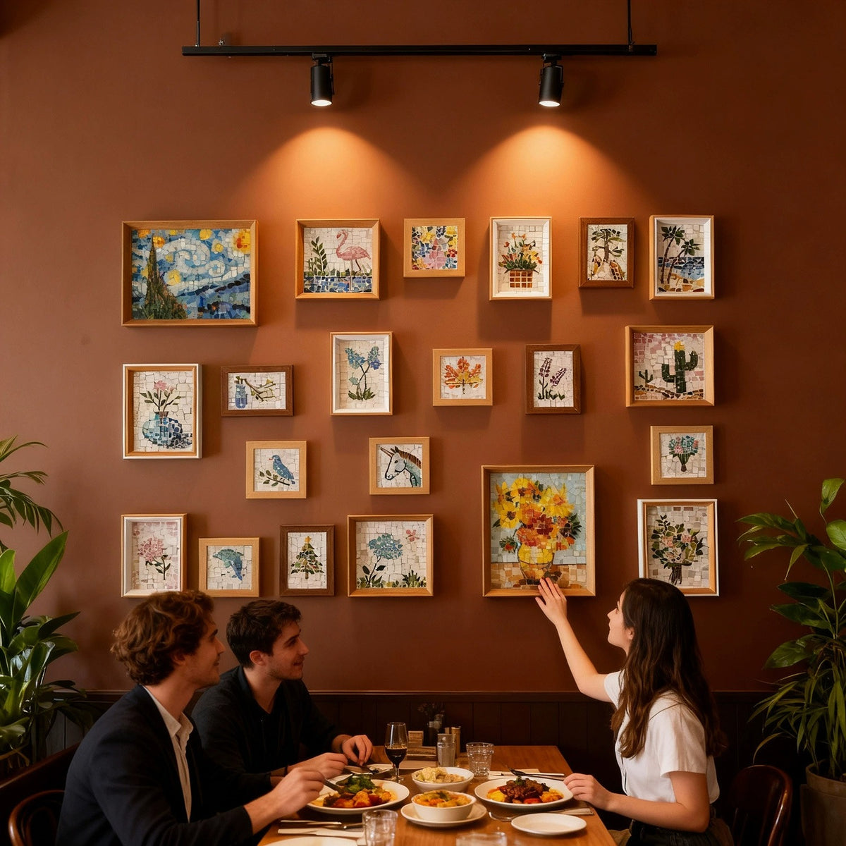 Mosaic Art Frame DIY Kit