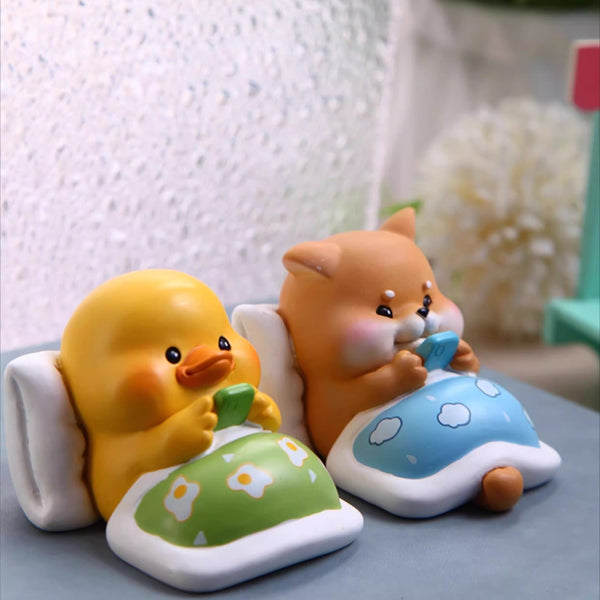 Lazy Animal Tabletop and Car Ornament