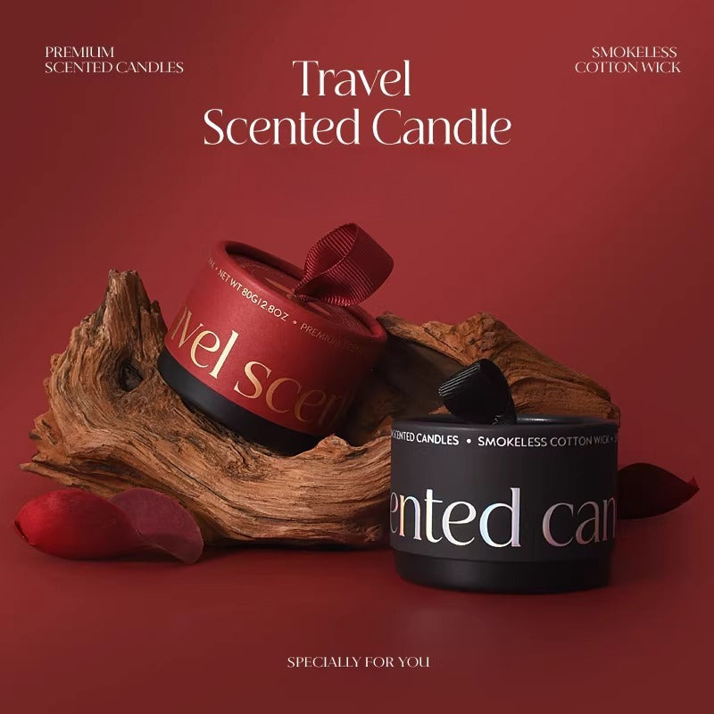 Portable Scented Tin Candle