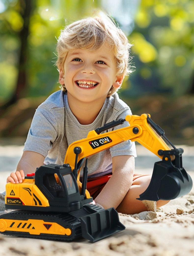 Sound and Light Construction Excavator Toy