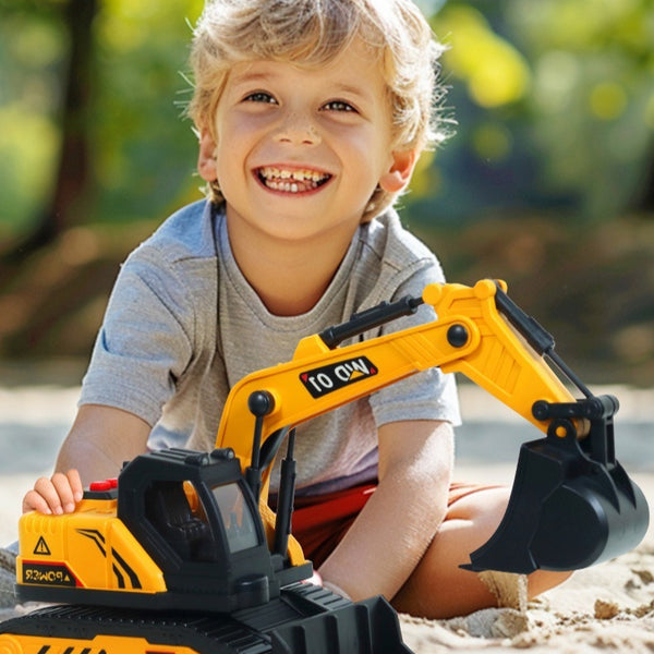 Sound and Light Construction Excavator Toy