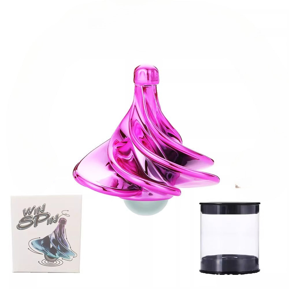 Wind-Driven Desktop Spinner
