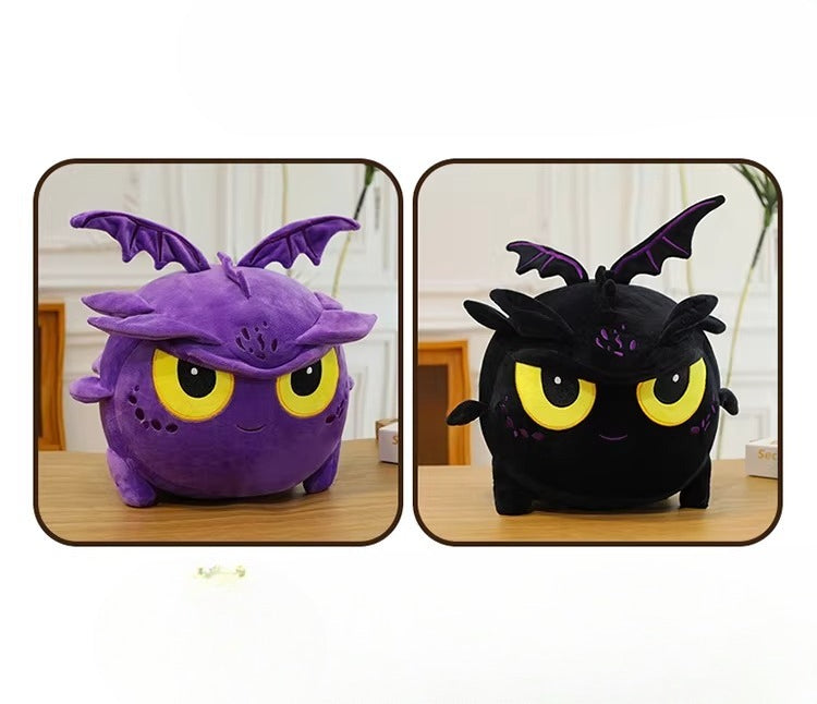 Plush Round Dragon Character Doll