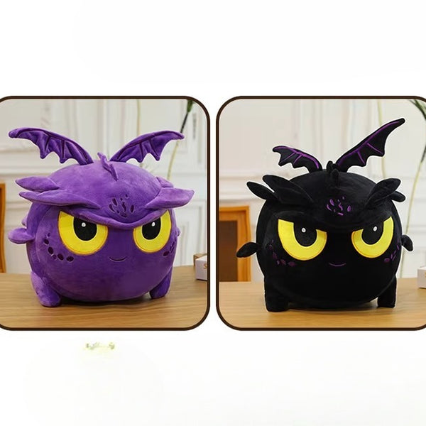 Plush Round Dragon Character Doll