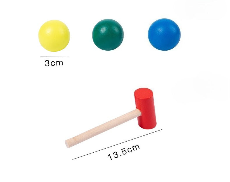 The Spiral Drop | Wooden Hammer & Ball Tower Fantastik Curios