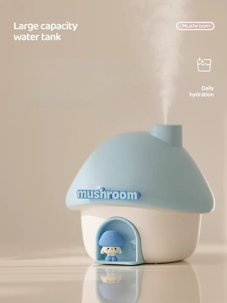 Mushroom House Humidifier and Sunset Night Light